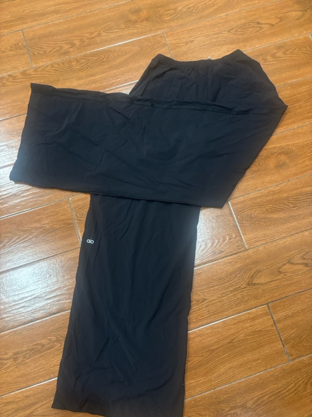 ALO Yoga Black Track Joggers